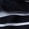 1 Yard Italian Black Cotton Awning Striped Polyester Organza Fabric
